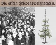 Weihnachtsfeier für Waisenkinder © Wiener Bilder, 29.12.1918, S. 9. ANNO/Österreichische Nationalbibliothek. / Weihnachtsbaum aus Gänsefedern © Landessammlungen Niederösterreich, Foto: Rocco Leuzzi. Weihnachtsfeier für Waisenkinder © Wiener Bilder, 29.12.1918, S. 9. ANNO/Österreichische Nationalbibliothek. / Weihnachtsbaum aus Gänsefedern © Landessammlungen Niederösterreich, Foto: Rocco Leuzzi.