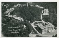 Luftaufnahme der "Heil- und Pflegeanstalt" Mauer-Öhling, ca. 1940 (Injoest)